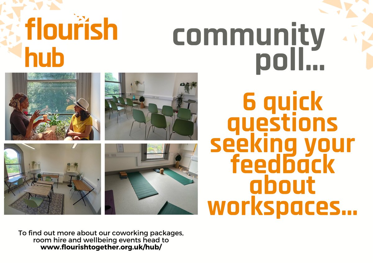 CAN YOU SPARE 2 MINS?...we've created a poll (supported by <a href="/mmu_business/">Manchester Metropolitan University Business School</a>  students) which will be open for the next 7 days to seek feedback in learning about #workspace &amp; #coworking needs. Please scroll down to give your views.... #Startup #Entrepreneur #Coworking #Socent