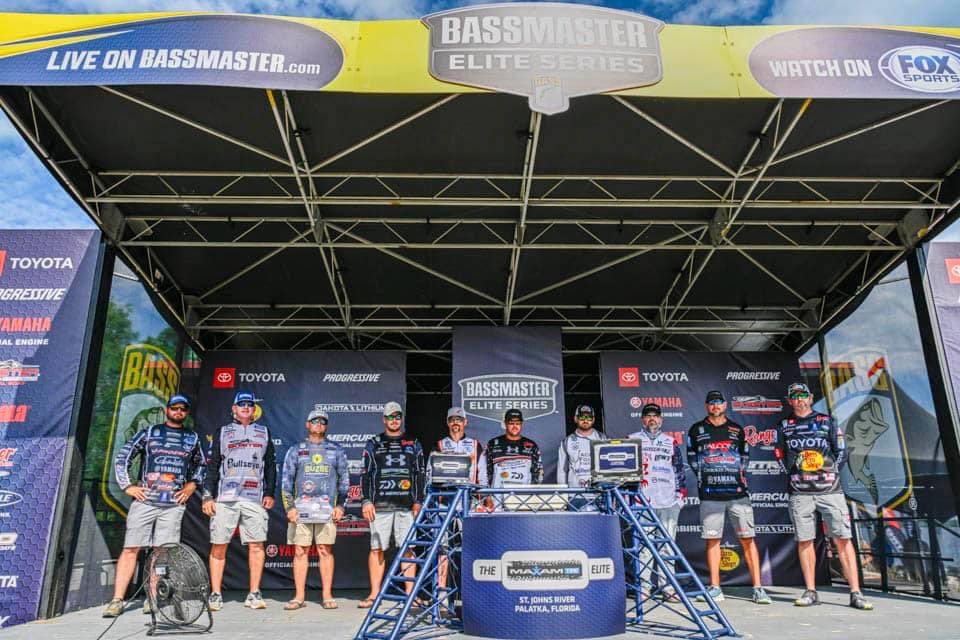 Somehow snuck into the top 10 to fish Championship Sunday!