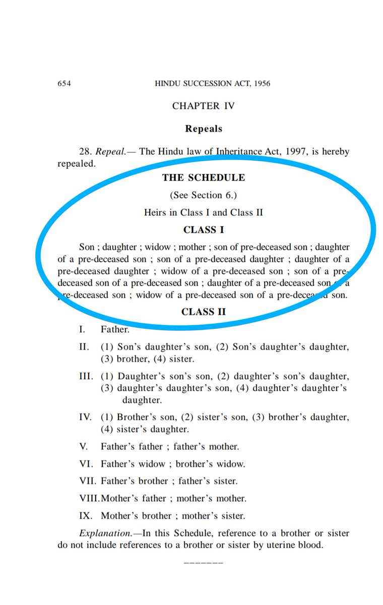 @Brijesh_singh0 @hardikinvests @apri_sharma If you are an advocate, you should know that the mother gets a share under all circumstances. She is a Class 1 heir like the widow and the kids Hope you do better legal research than this as an advocate