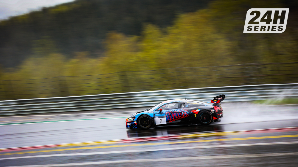 24HSERIES's tweet photo. #24HSERIES | While we're under this Code 60, let's give a shout out to #HaasRT (1), which finished pt.1 of the #12HSPA in 9th overall, and has worked its way up to 4th.
At the wheel is Gregory Servais, winner of last year's @radiolemans SOTR award for 'DΓ©solΓ© pour le divan!!!' https://t.co/G5mx32981t