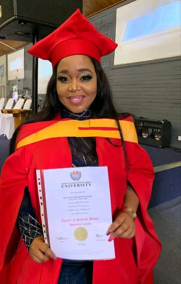 MDNnewss's tweet photo. Winnie Mashaba, Elizabeth Serunye and Sello Maake kaNcube have all received honorary doctorate from the alleged bogus University,  Trinity International Bible University. 

Minister of higher education Blade Nzimande says Trinity International Bible University which conferred an honorary doctorate to them is not registered and therefore has no authority to offer any qualifications, according to Sowetan LIVE