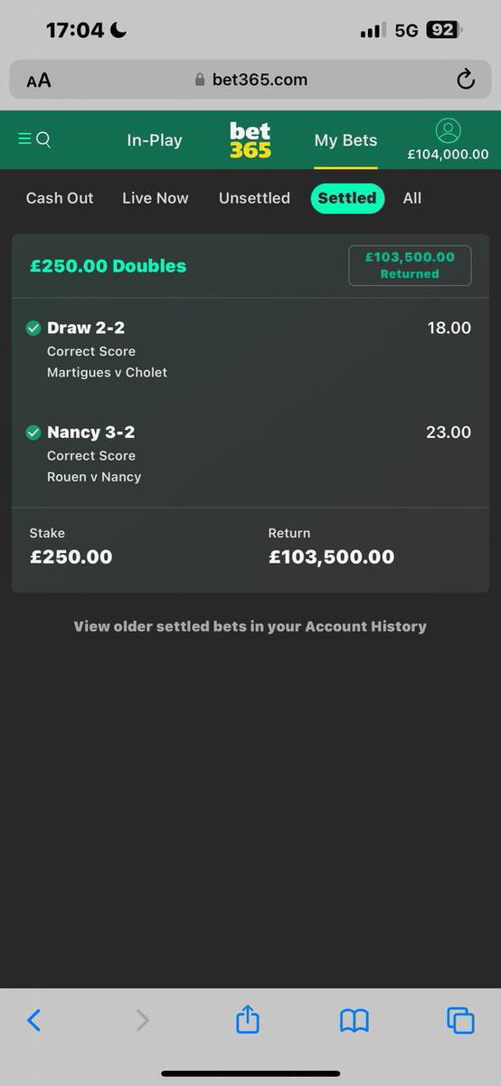 Firstclassbet56's tweet image. Amazing 🤩 results 
Over 100£k won yesterday.
People in my channel keep winning with me everyday. 
Don’t miss out the next game, click the link in my bio to join my telegram platform