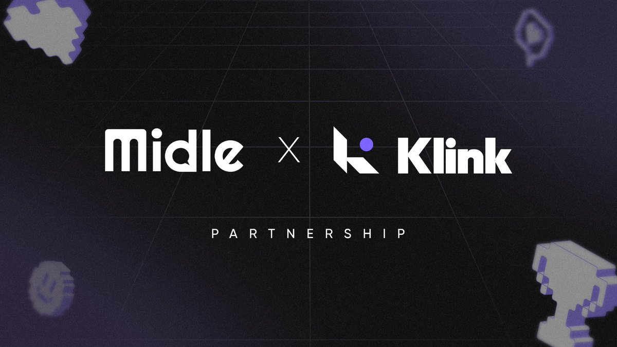 midle_official's tweet photo. NEW PARTNERSHIP: @klinkfinance 

🤝 We're glad to announce partnership with Klink, the crypto wealth creation platform to start earning crypto from $0 of investment.

Who's ready for KlinkFinance Campaign? It starts tomorrow on https://t.co/Xx000Q5fMo https://t.co/pajPEp7nja