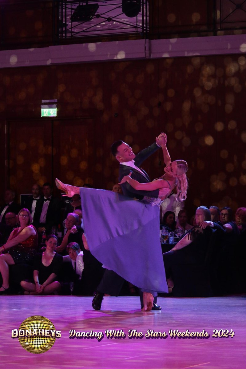 Amazing show from the fabulous @NadiyaBychkova @kaiwidd @donaheys Dancing with the Stars Weekend - Thank you so much - see you back @TheCelticManor in July 🪩 donaheys.co.uk/2025