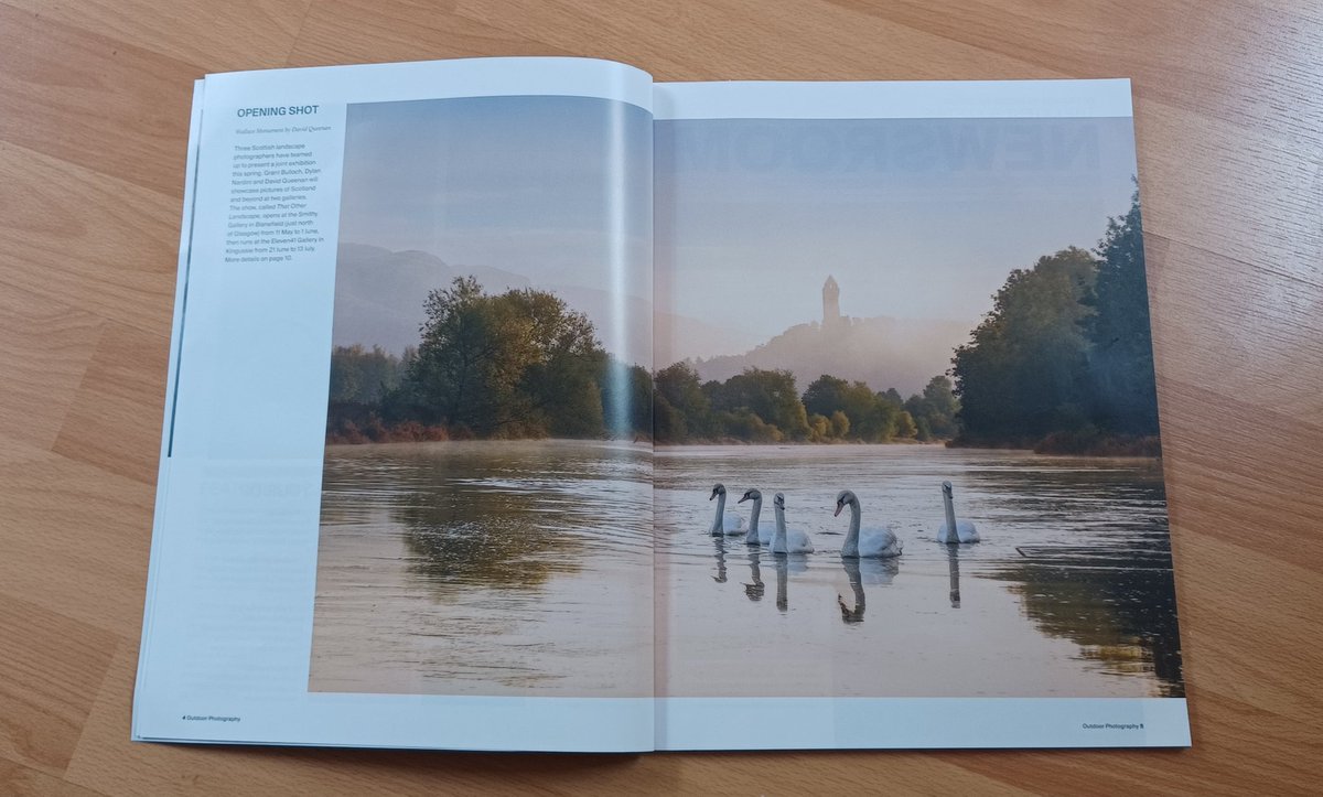 Home sweet home for a chilled out Sunday drinking tea and reading the new edition of OP magazine - David @davidqueenan love this photo and it looks stunning in print 😀, a great start to this month's @OPOTY - best of luck with the exhibition!