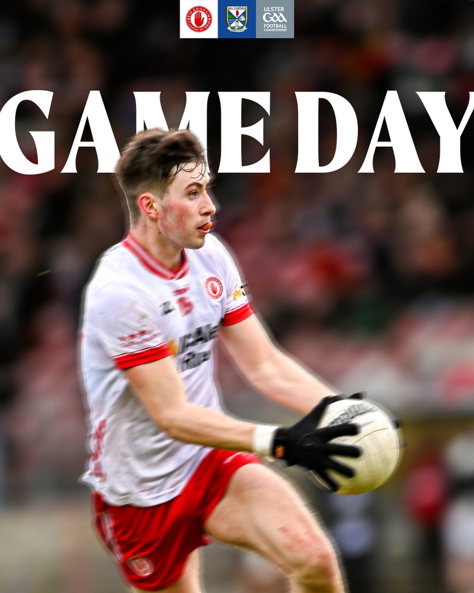 Game Day ⚪️🔴

⏰ Throw-in at 4.00pm at Kingspan Breffni.  

📺 <a href="/BBCSPORTNI/">BBC SPORT NI</a> will be bringing you LIVE coverage on BBC Two and iPlayer.

🎟 Tickets must be purchased online or at selected stores in advance, visit tireogha.in/VvRCCA • Supporters are encouraged to have tickets