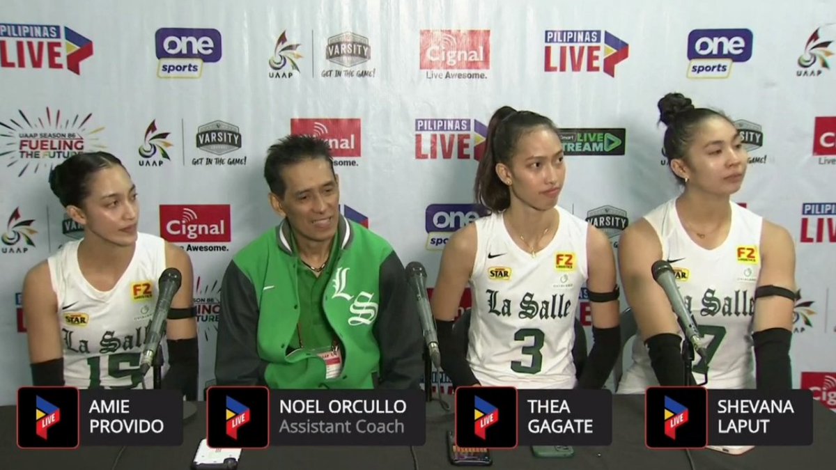 Shevana: 'I'm proud of my teammates,from the stats, we can see that everyone did something, so I'm glad we're working as a team,& going to this last game, I'm really glad to see how we're performing & I'm excited to show everybody, we're the LADY SPIKERS & this is how we play.'💚