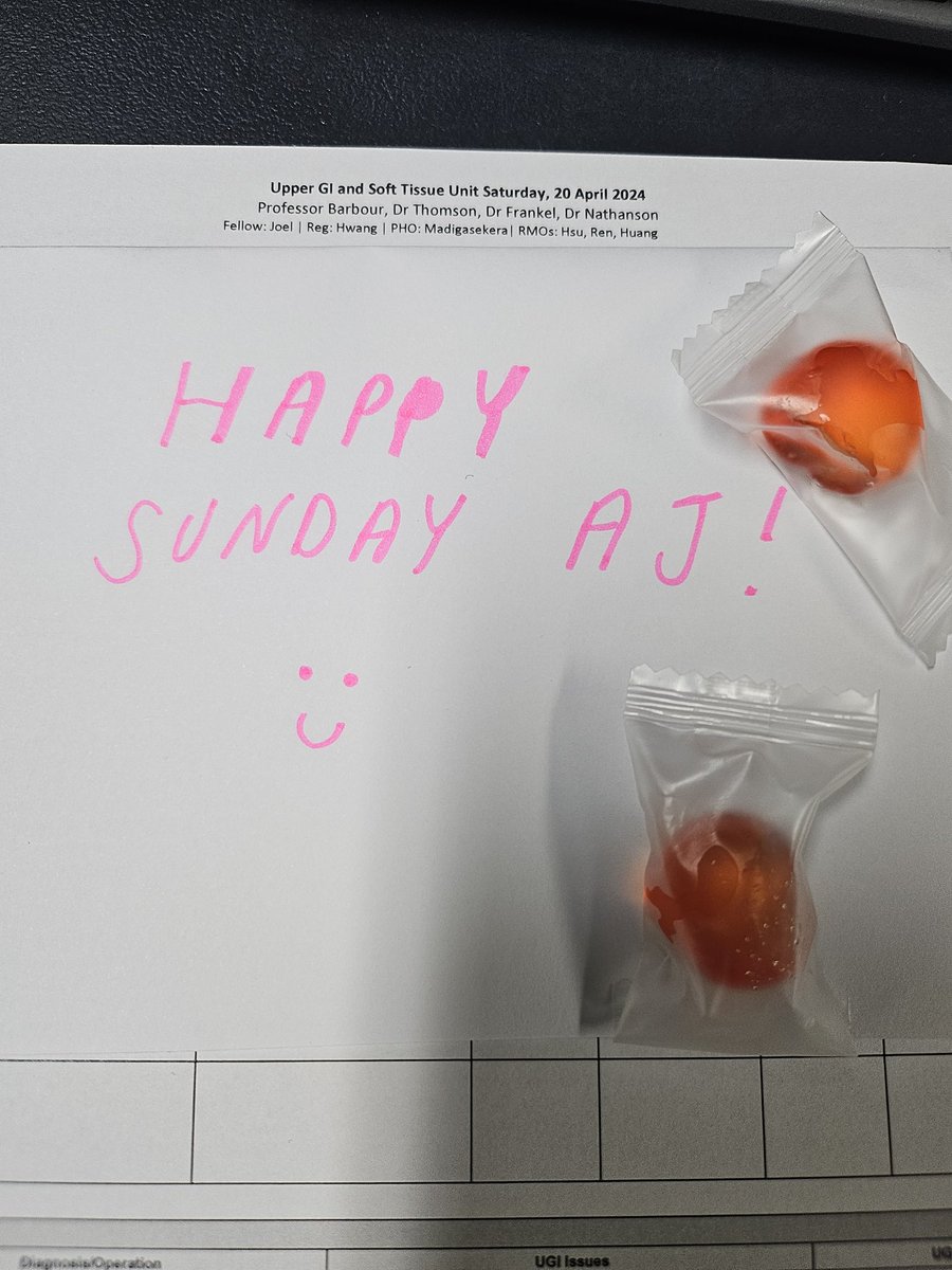 Abraham Joel (@_abrahamjoel) on Twitter photo It's the little things that makes a Sunday ward round just enjoyable #fellowlife <a href="/pahospital/">PA Hospital Brisbane</a> It's the little things that makes a Sunday ward round just enjoyable #fellowlife <a href="/pahospital/">PA Hospital Brisbane</a>