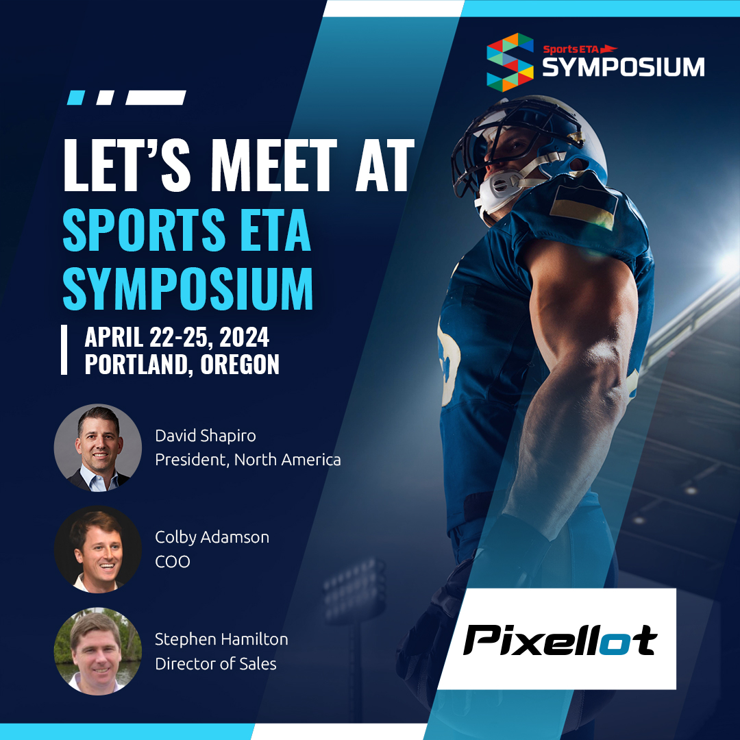 Pixellotltd's tweet photo. We're excited to connect with everyone at the Sports ETA Symposium in Portland! Swing by booth 1042 where we'll be alongside Sports Engine to share details about our special live streaming opportunity. Can't wait to see you there! 👋 https://t.co/kcfkWmKdXP