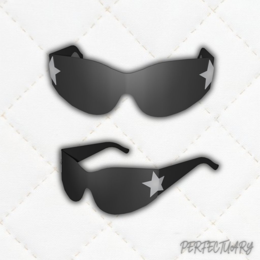 PerfectuaryRBX's tweet photo. : ̗̀➛UGC Concept #2
Y2K Sunglasses

#robloxart #robloxclothes #robloxdesign #robloxdev #robloxshowcase #robloxdesigner #robloxugc #ugcconcept #perfectuary #roblox https://t.co/TGtXnV8h7o