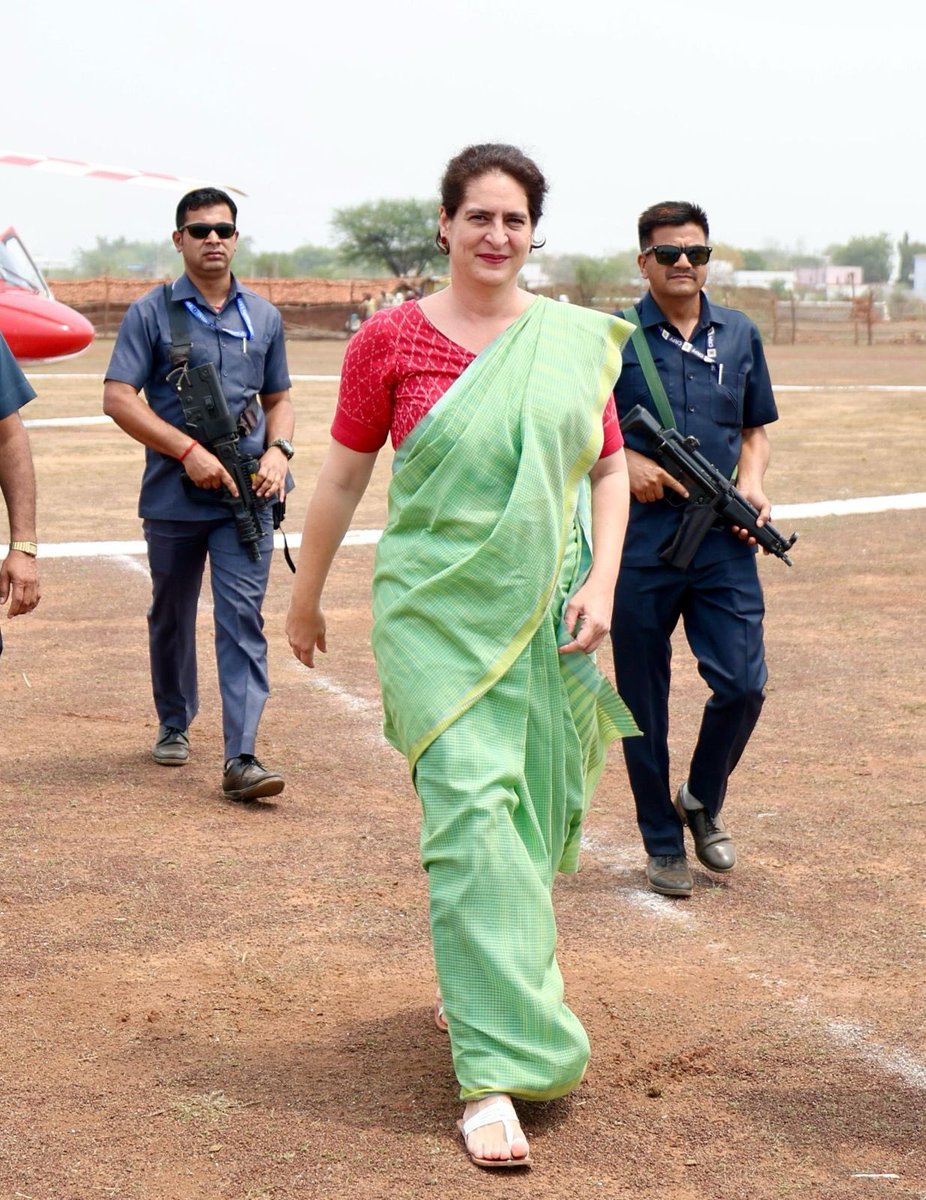 Priyanka Gandhi at Chhattisgarh….