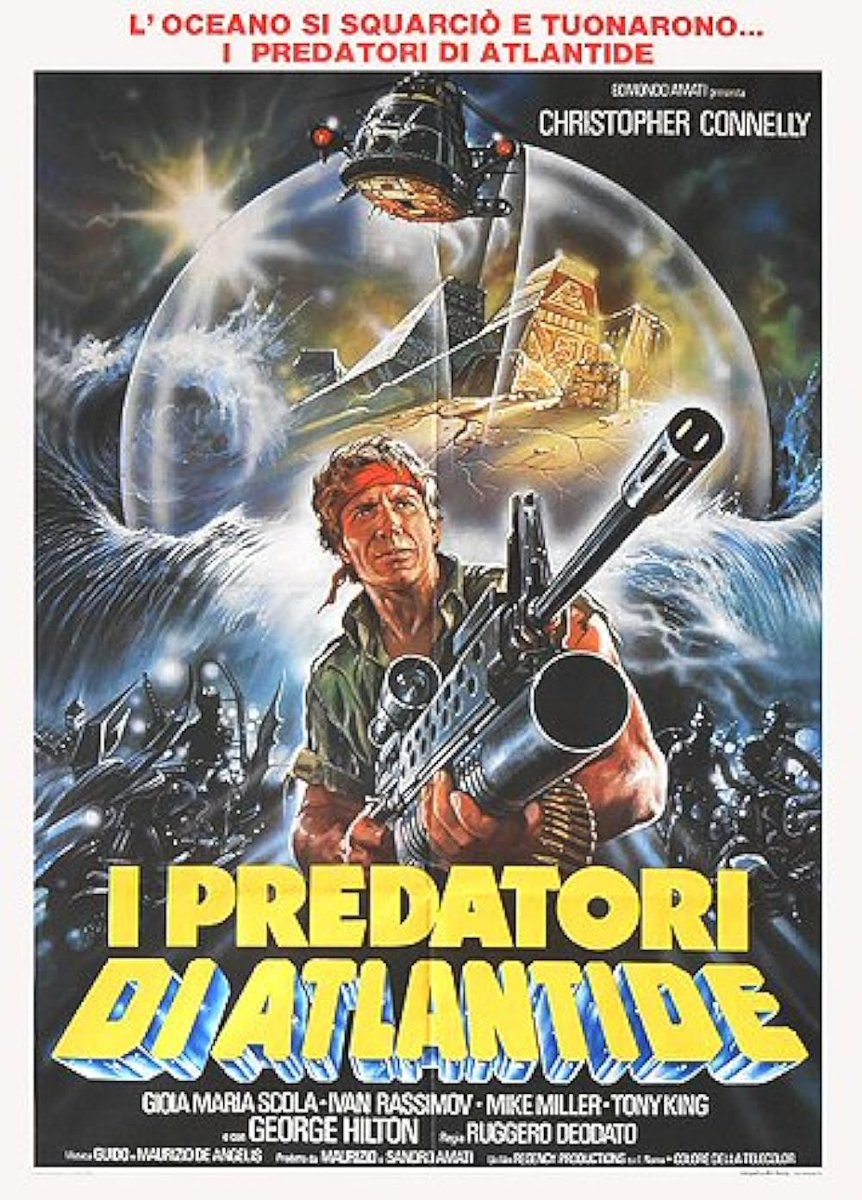 #NowWatching THE RAIDERS OF ATLANTIS (ATLANTIS INTERCEPTORS) #RuggeroDeodato #ChristopherConnelly #GioiaScola #TonyKing #StefanoMingardo #IvanRassimov #GiancarloPrati #BruceBaron #GeorgeHilton #MikeMonty #MicheleSoavi #AdrianaGiuffre #MaurizioFardo #LewisECiannelli