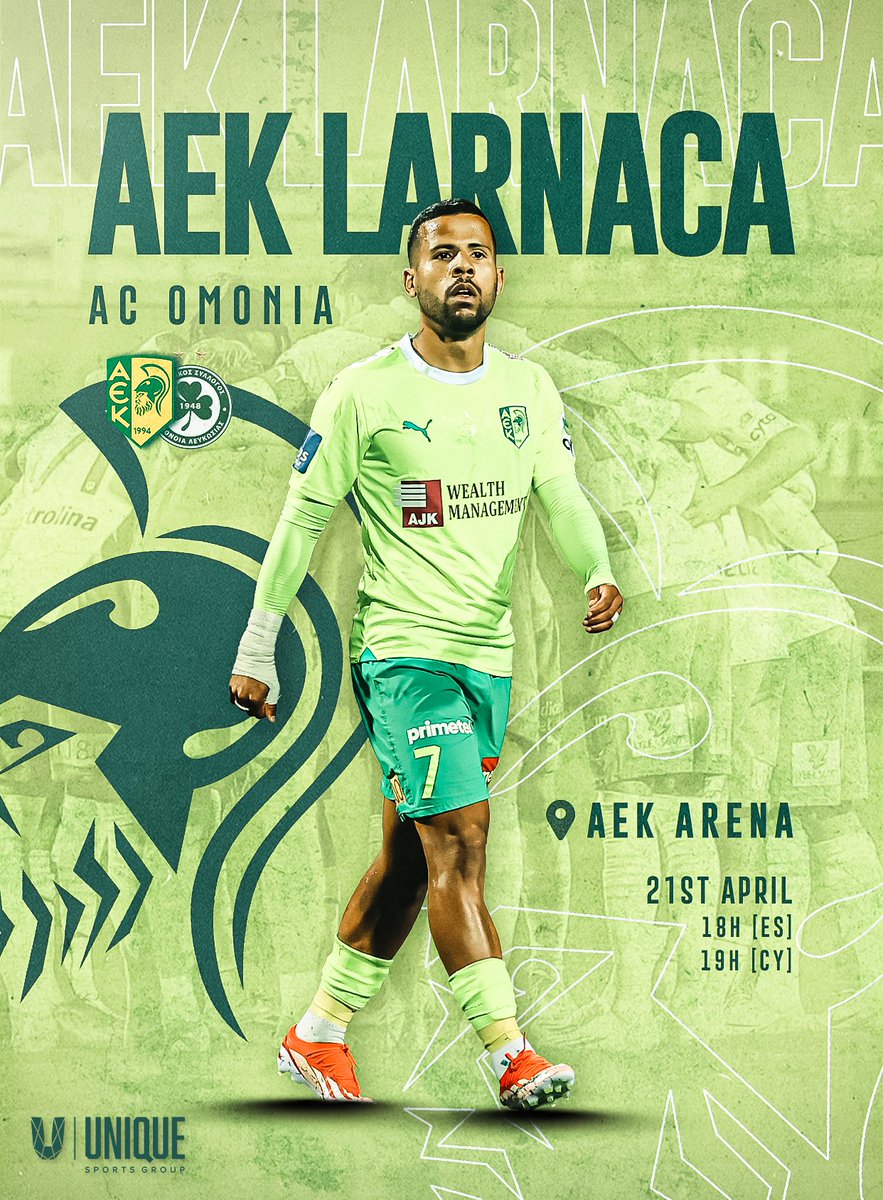 We keep fighting. Today at home with our people 💪🏽🔰
<a href="/AEKLARNACA/">AEK Larnaca</a> #MatchDay