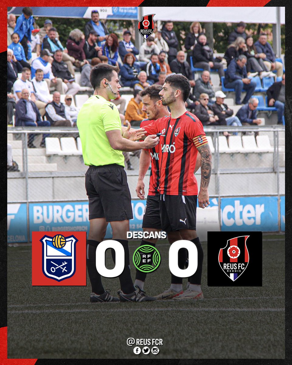 ReusFCR's tweet photo. 📢❗️DESCANS

#reusfcr🔴⚫️ #somreusfcreddis https://t.co/Yg0EuX2S7I
