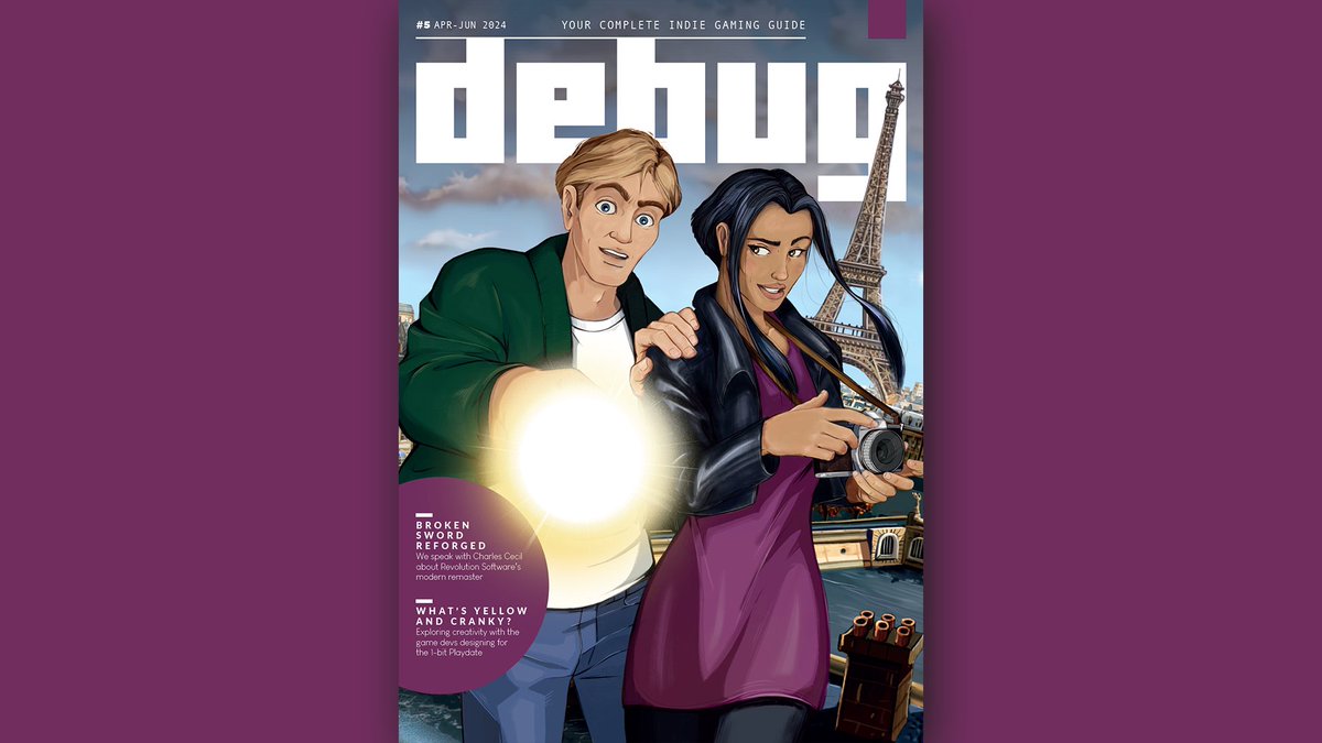 Ladies and gentlemen... This is Debug No. 5 (A little bit of indie) Available now in print and digital at teamdebug.com