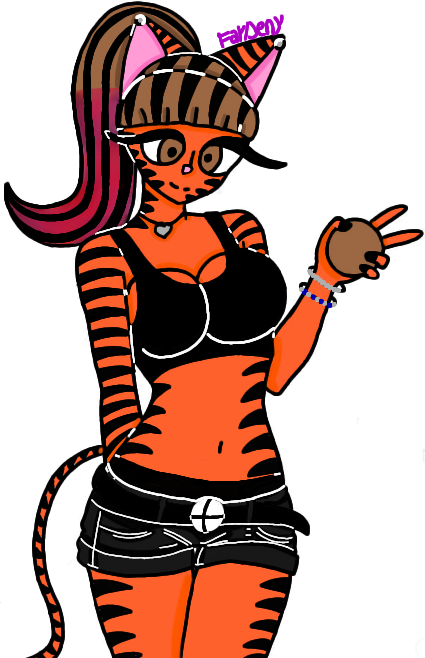 ObjectShowBloke's tweet photo. Purrloin/Fay/Jeny holding a coconut πΊπββ¬π¦ππ
β¨π§‘π€β€οΈπ€
#Summer2024 #furry #Catshapeshifter #coconut #slenderwoman #lesbian #OCArt #IRLForm #PokèmonFranchise #Catgirl #Cuteillustration #dyedhair #Orangetiger #digitalart #jeansshort #bra #choker #bracelets #earrings #necklace https://t.co/FOqGPse6t6