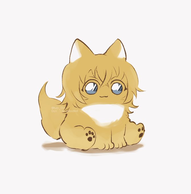 「blonde hair fox」 illustration images(Latest)