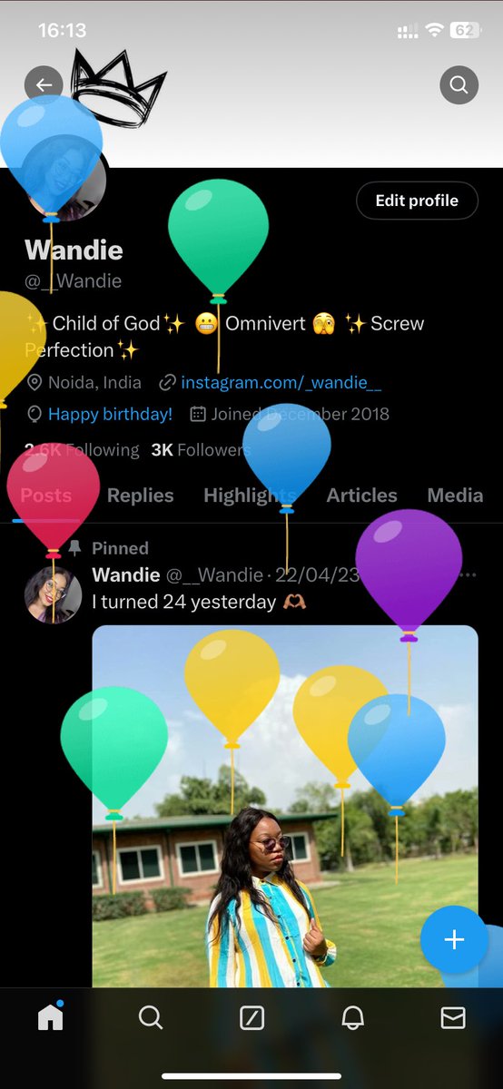 __Wandie's tweet photo. 25🎂 https://t.co/FfduDaJRjK