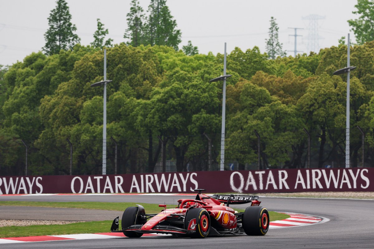 Fresh snaps from the track 📸 #ChineseGP 🇨🇳 #F1