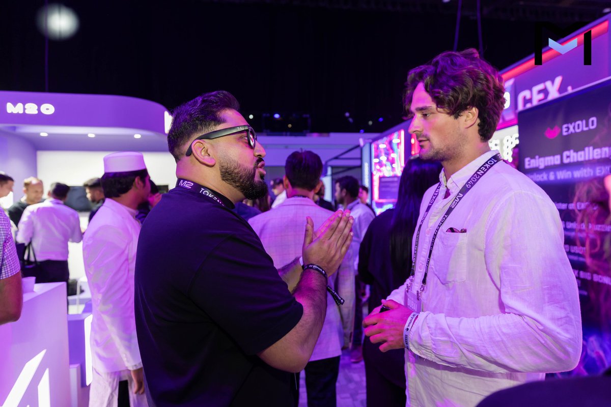 Capturing moments from Token 2049 Dubai! Dive into the heart of innovation with these snapshots from an unforgettable event, where M20 Chain showcased the future of blockchain technology. #Token2049Dubai #m20chain