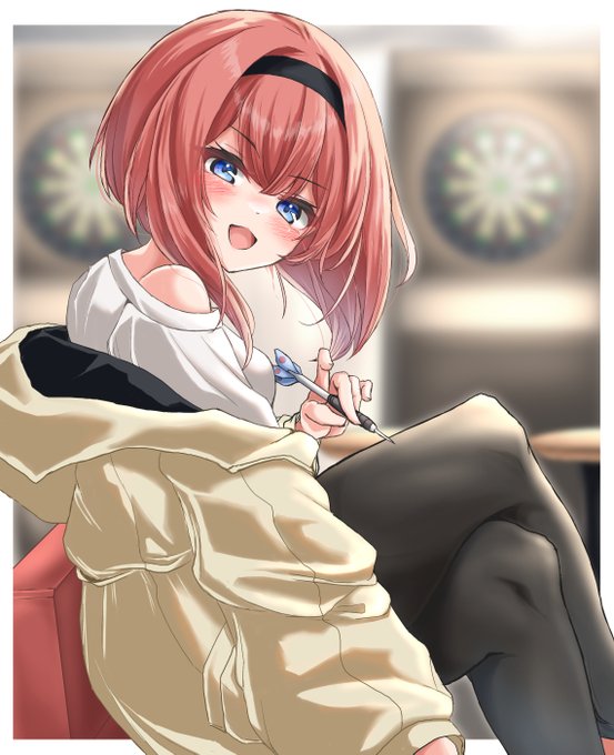 いつもダーツを教えてくれるお姉さん 