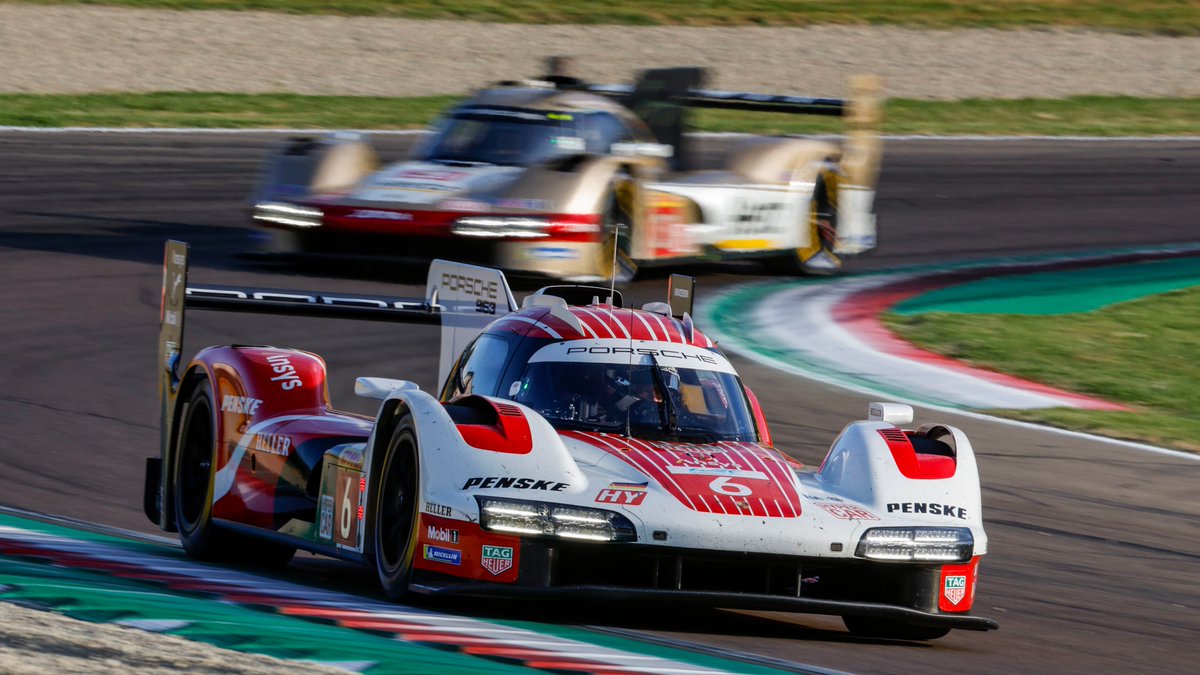 #WEC - The cars are commencing the two formation laps @FIAWEC #6hImola @AutodromoImola #Raceborn #PorschePenskeMotorsport #Porsche963