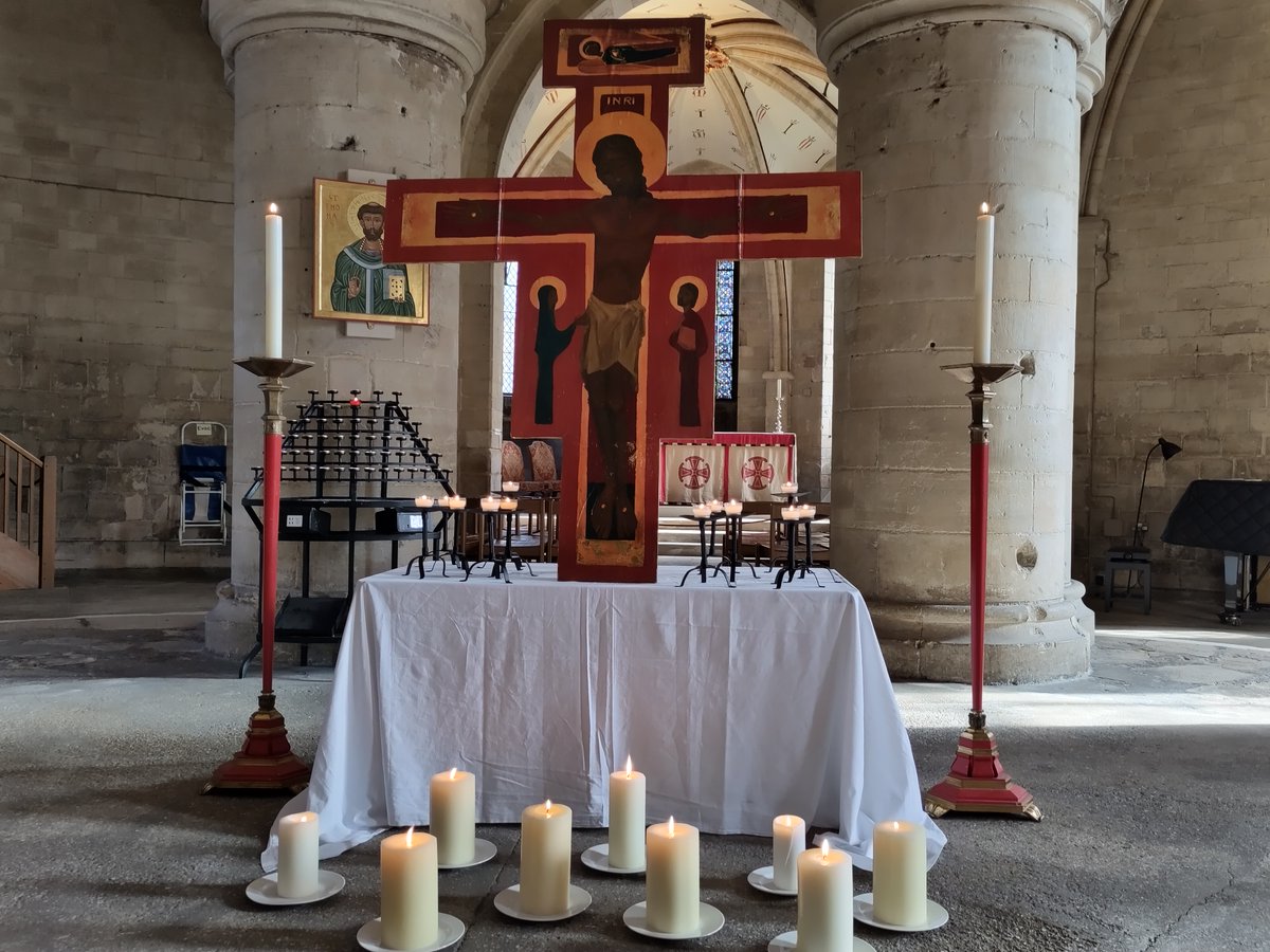 Please note, Taizé Lunchtime Prayer will not take place tomorrow (20 April), where instead we will hold a 12:30 Festal Holy Communion for St Anselm in the Crypt. Join us again next Monday for Taizé Lunchtime Prayer. Find out more: ow.ly/O0s250Qyftx