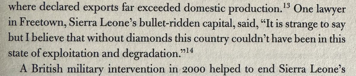 FJSandyy's tweet photo. Safe to say our misery started from what was supposed to be our biggest blessing: diamond. Look at us now...

from the book #TheLootingMachine. https://t.co/QdbW3Ia76Y