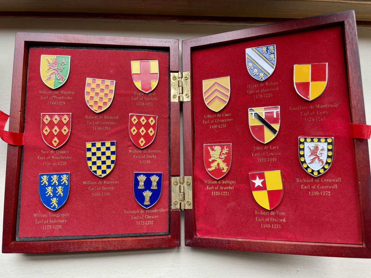 Just found these two sets of lapel pin arms. Not sure of their provenance. Have any of our followers seen these sets before?