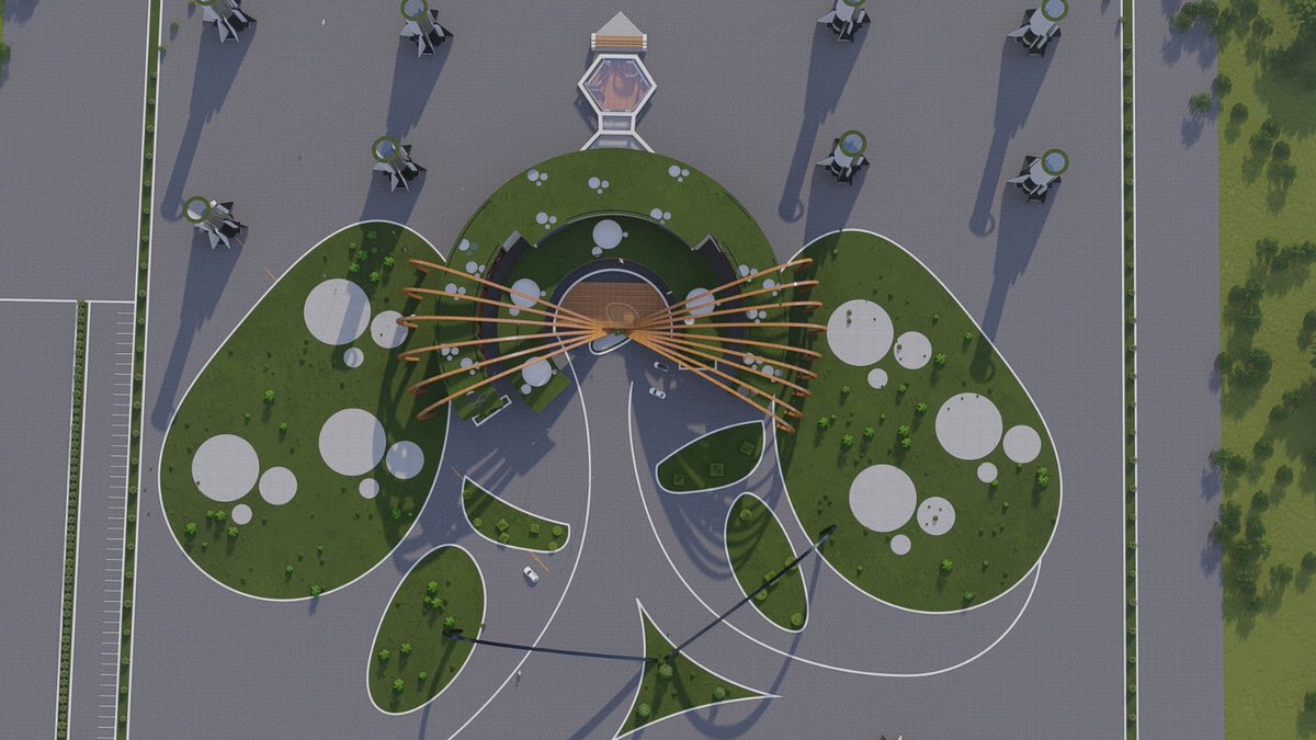 aitajoel's tweet photo. DESIGN BY 15 YEAR OLD ALICIA
We are currently doing a design for a Huge project for a Client. It being an Innovation Park, I got on board ALICIA. She was given one Building to design. Amazing Work. https://t.co/uKHWt7hr78