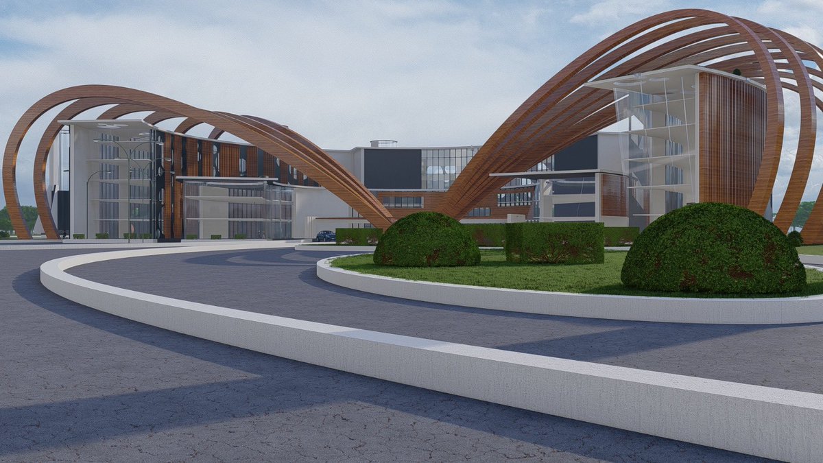 aitajoel's tweet photo. DESIGN BY 15 YEAR OLD ALICIA
We are currently doing a design for a Huge project for a Client. It being an Innovation Park, I got on board ALICIA. She was given one Building to design. Amazing Work. https://t.co/uKHWt7hr78