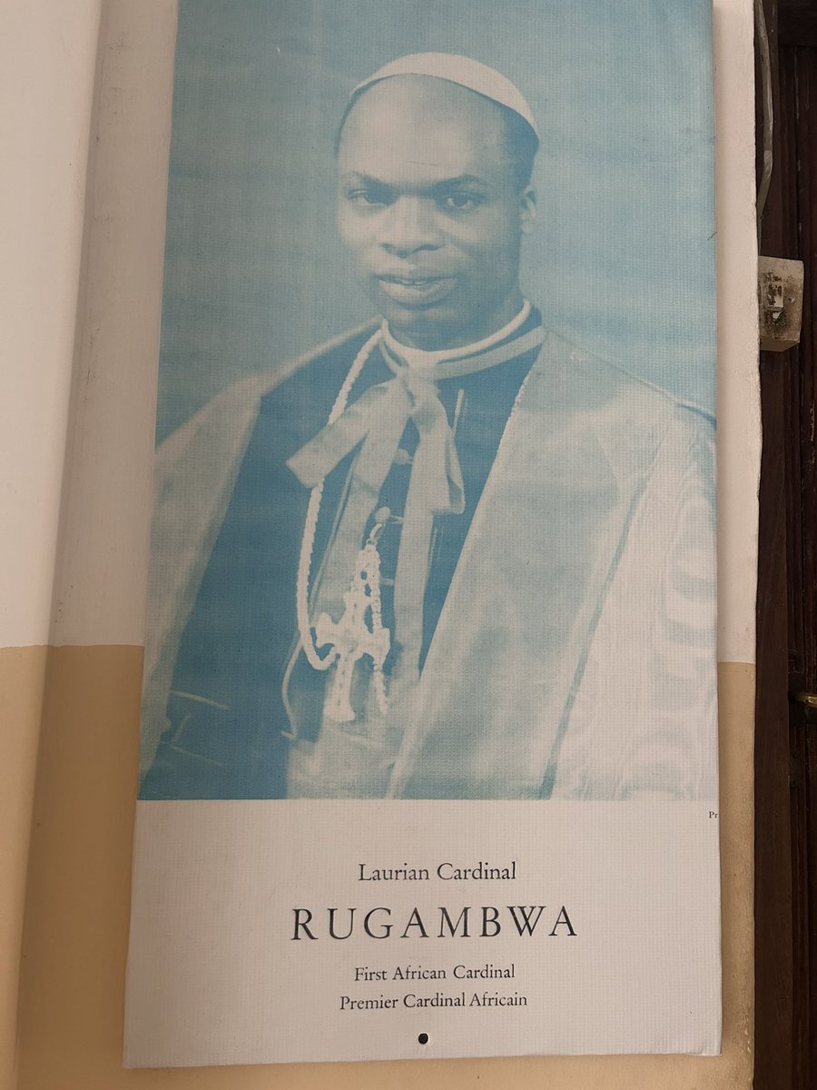 Visited the first Catholic church in Zanzibar St Joseph’s Cathedral & found his portrait!