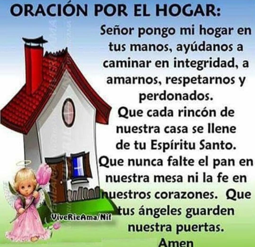 ORACIÓN POR EL HOGAR