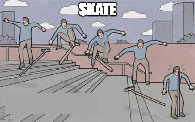 Joe061005's tweet photo. @skate_chain 🛹🛹🛹🛹🛹
Watch this meme LOL https://t.co/qgdRwIetFc