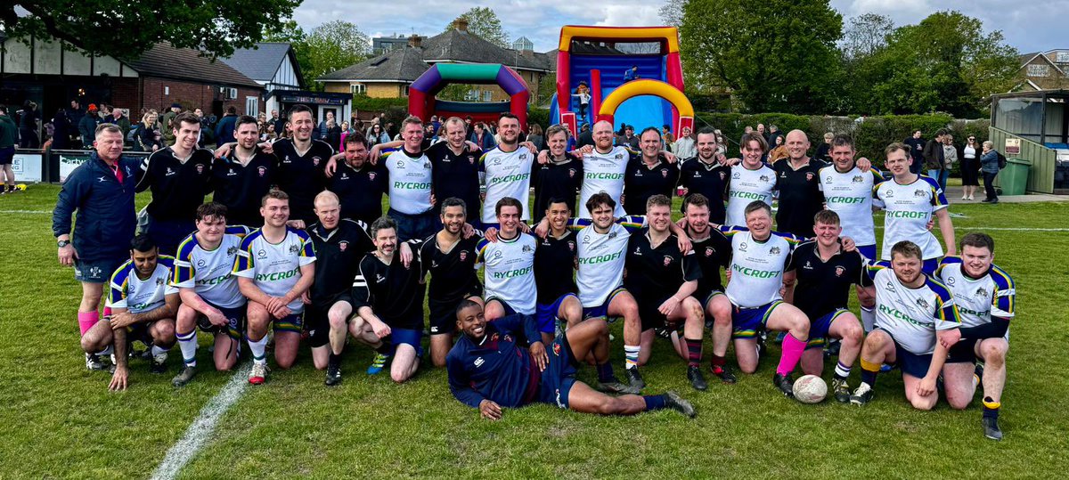 Many thanks to everyone from @BGSRUFC @FitzwilliamColl @ColfesSchool @COLFESalumni @BradfordGrammar @BGS_OBs, & to @ColfeiansRugby for hosting the first ever #Rycroft 💜💛💚 🏉 Rumble. You all did him proud, raising even more💰for @GOSHCharity @cihospcharity @CharitySdsuk.