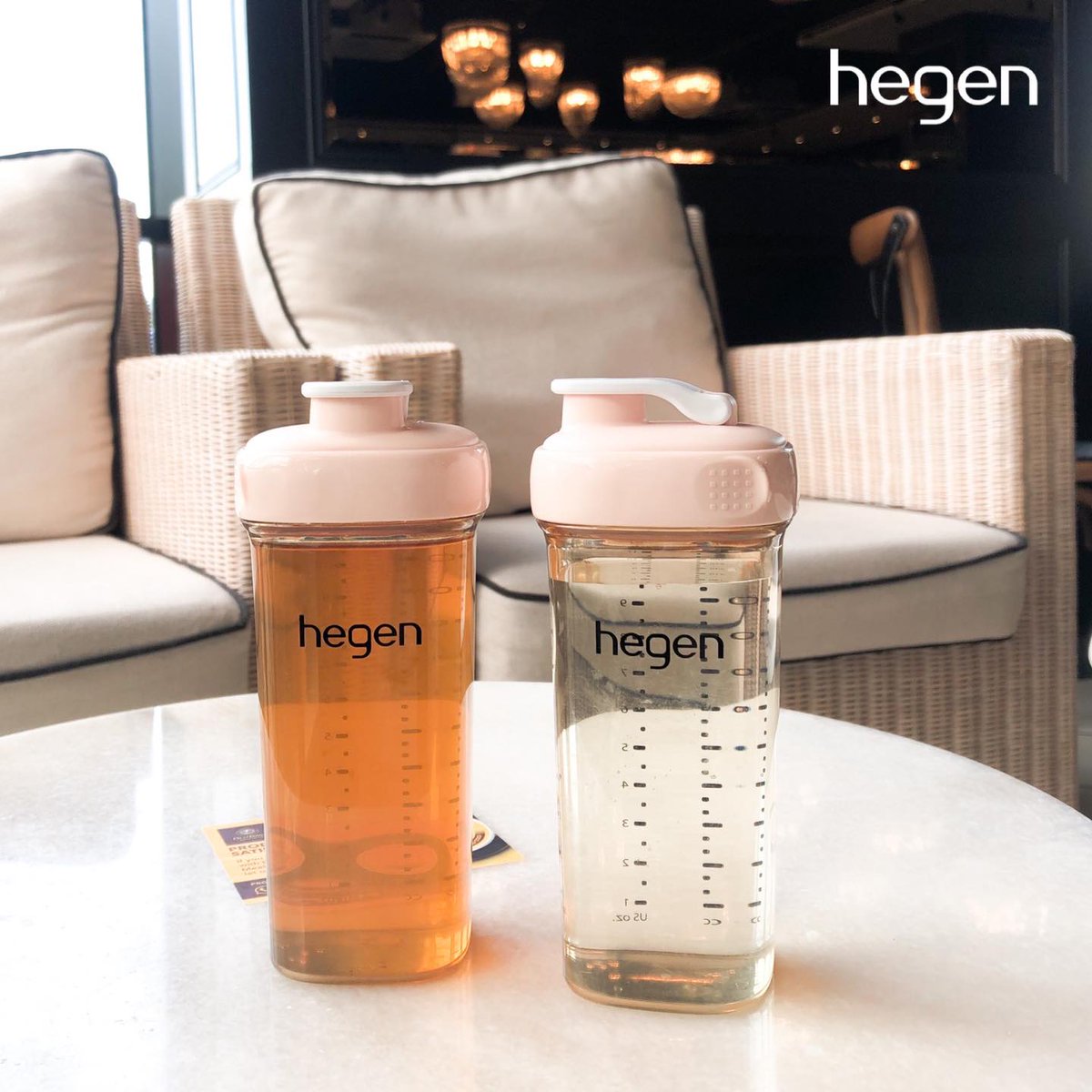 Our drinking bottle with its flip top spout, enables easy drinking for the whole family!⁠ ⁠ Fill with fruit & water for a refreshing drink on the go, or with coffee to keep mummy energised all day 😉⁠ ⁠ l8r.it/c8Mq #hegenuk #cherishnaturesgift #babybottles