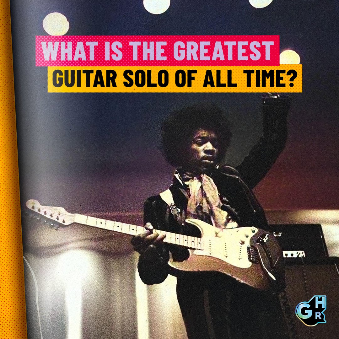 From Brian May to Jimi Hendrix – there are SO MANY great guitarists. Who has the best solo of all time? 🎸