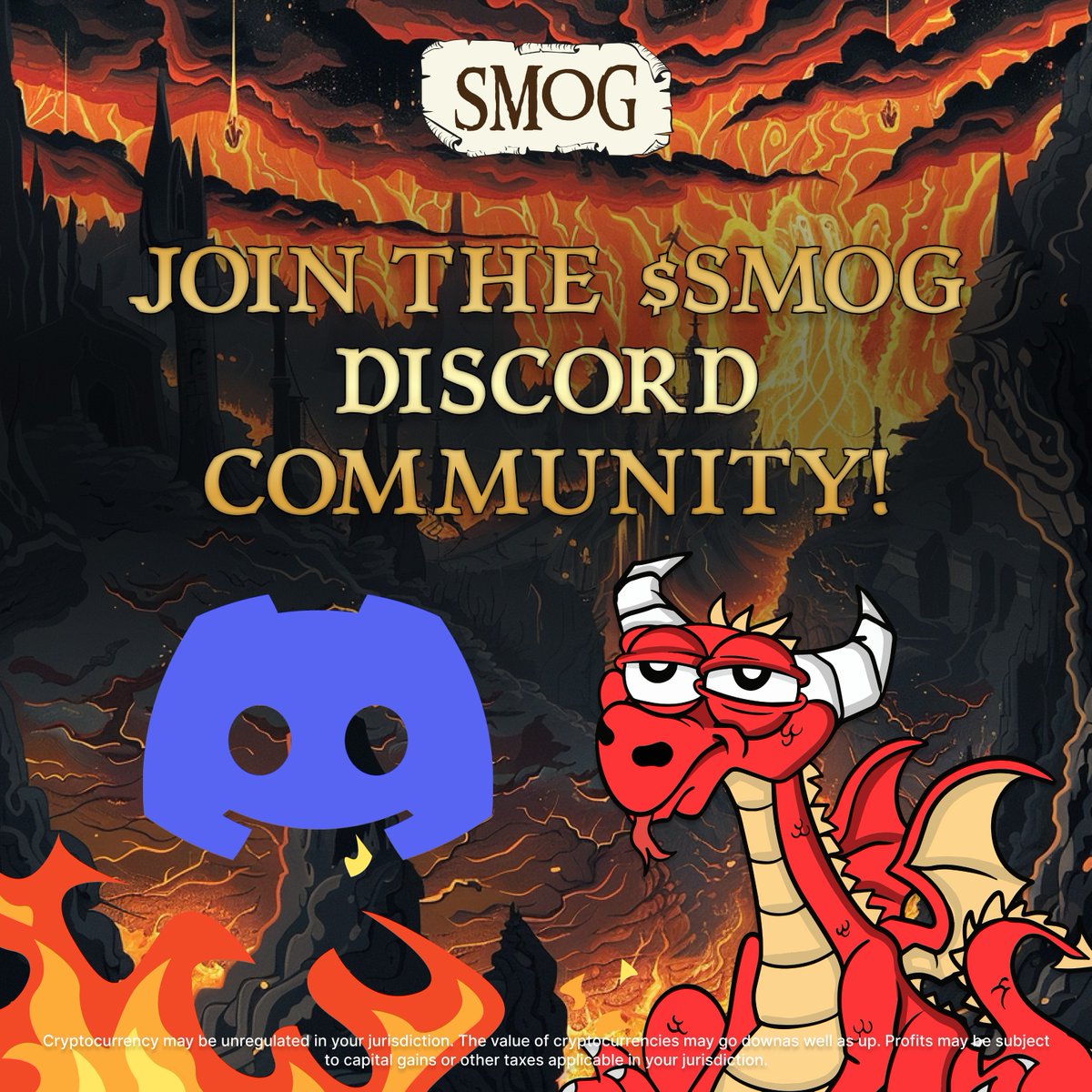 Ready to elevate your #SMOG journey? 🌟

Join our #Discord community for an exciting ride! 🚀

Advance from #Airdrop Explorer ➡️ Trading Apprentice ➡️ Dragon's Advocate! 🐲

Every level unlocks fresh adventures and bigger rewards! 🎁🔥

🐉 discord.com/invite/WBRBkk9…