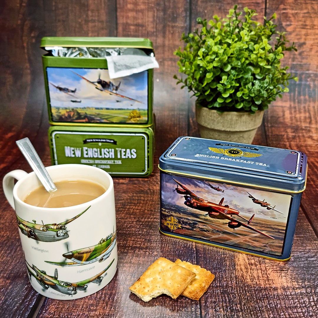Happy National Tea Day! 🍵 Did you know that we have a range of aviation-inspired tea products that are perfect for celebrating today? Raise a cuppa and soar to new heights with our unique tea collection! #NationalTeaDay Shop the selection here: rafauk.org/3UiwIyW