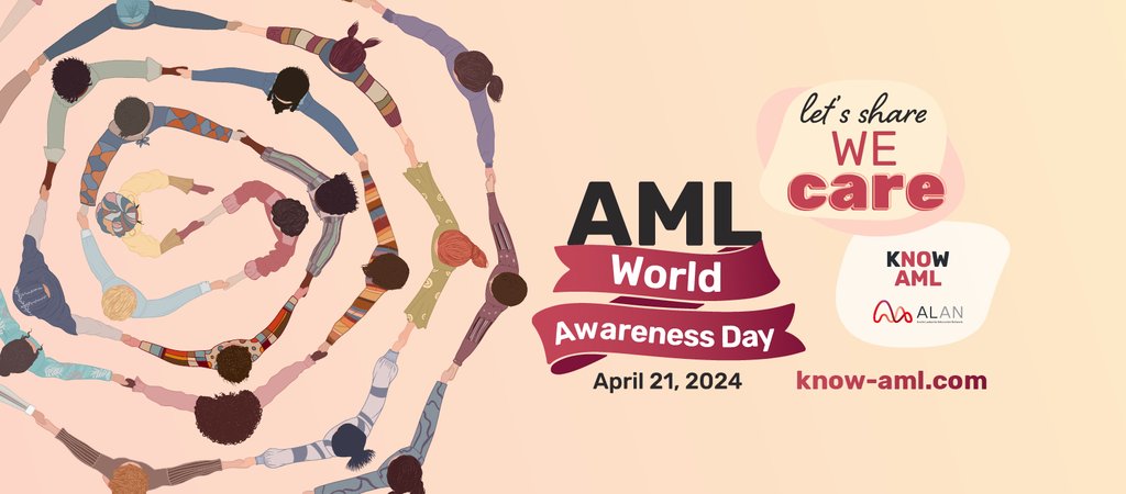 On AML Awareness Day, we support those living with Acute Myeloid Leukemia. We offer resources such as BBoH (AML edition) which is available to order on our website, the 'You and AML' online learning platform, and an AML page on our website. Learn more: bit.ly/3UoXPbV