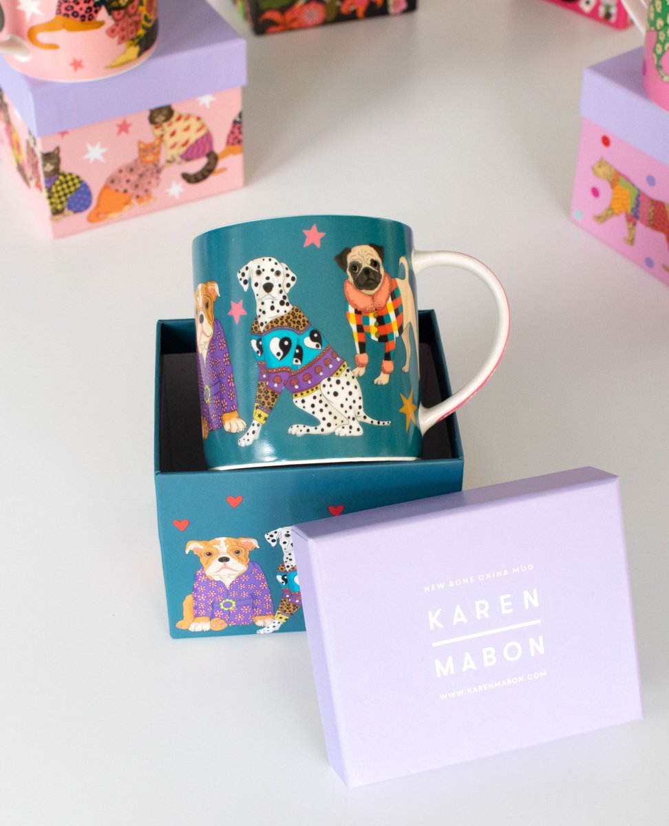 karenmabon's tweet photo. The *tea* is our new printed mugs are available to shop exclusively at @johnlewis! Hand-illustrated with your most loved-prints, these mugs are perfect for a sweet tea on a Sunday afternoon. Shop our new home range now ⭐️

https://t.co/sMpTGiTvRa https://t.co/v0B3wTR0GS