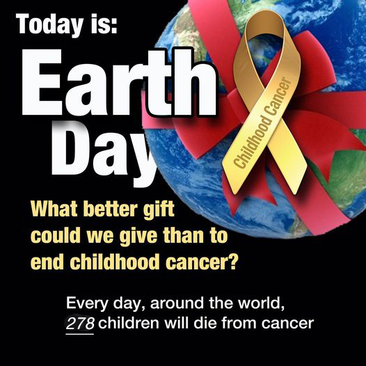 What better gift can we give our kids on Earth Day? Let's make life better for kids fighting #ChildhoodCancer, help give them better drugs that are specifically for them. Get involved in supporting good cancer legislation @cac2org @HappyQuailPress wp.me/P2TETU-nG