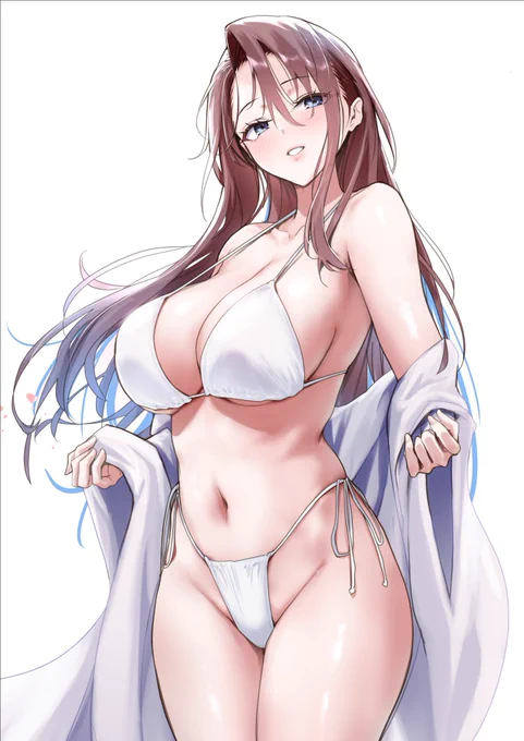 大胆水着の波奈恵さん 