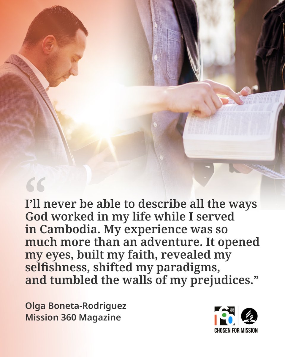 Olga Boneta-Rodriguez shares a transformative journey in Cambodia, not just an adventure but a life-changing experience that reshaped her worldview and strengthened her faith. #TransformedByFaith #AdventistMission