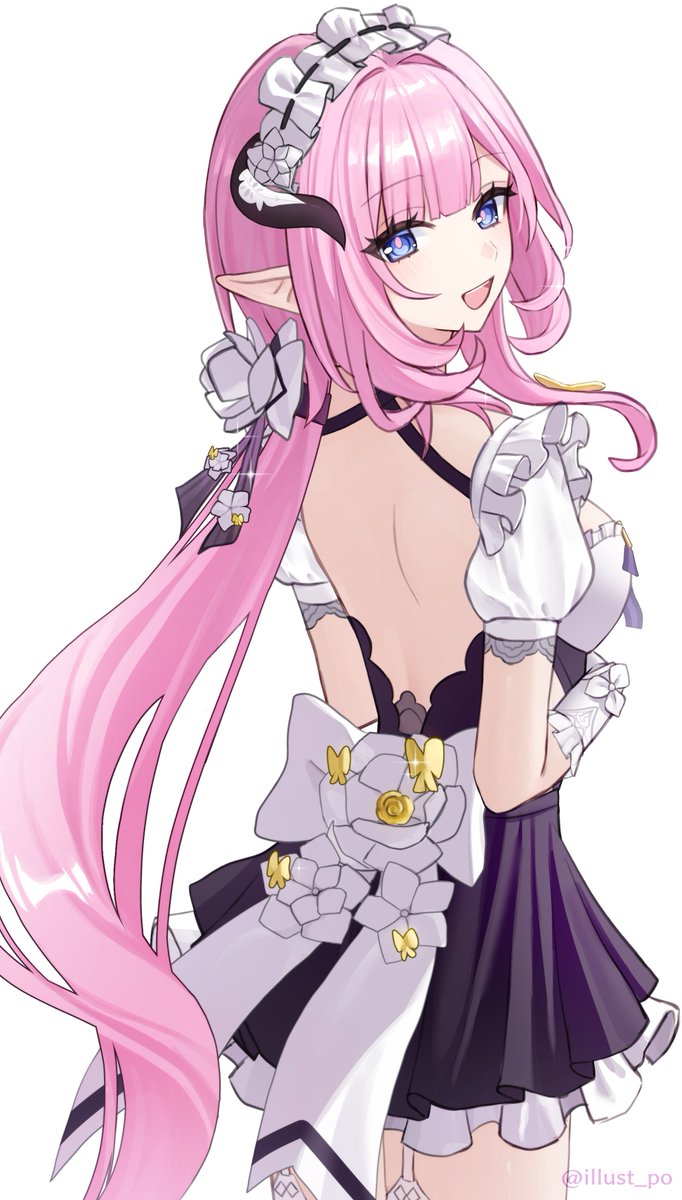 ピンクのメイドさん🎶

#崩壊3rd #エリシア #Elysia