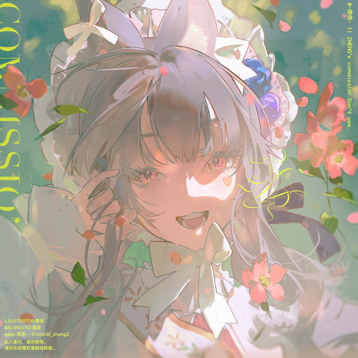 W_zhengZ's tweet image. 春日
*commission