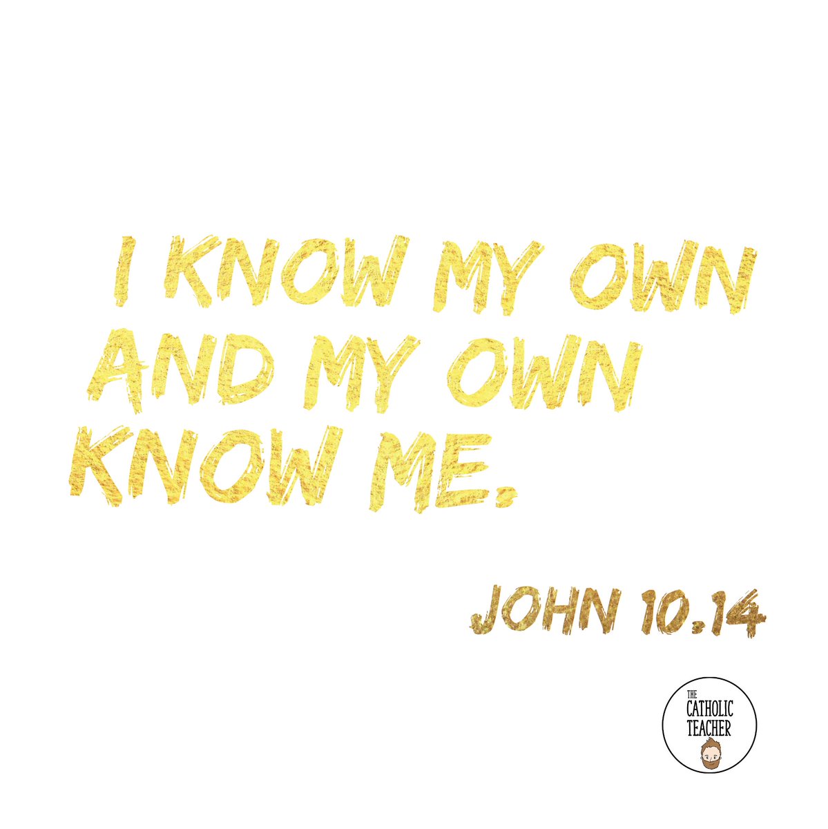 Jesus knows us.. How well do we know Him?

#jesus #goodshepherd #god #faith #catholic #catholiclife #teacher #teacherlife #catholicidentity #thecatholicteacher