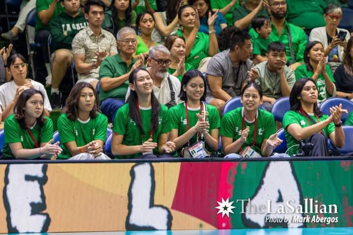 The UAAP season 87 team captain Leila Cruz and future DLSU Lady Spikers.💚🏹