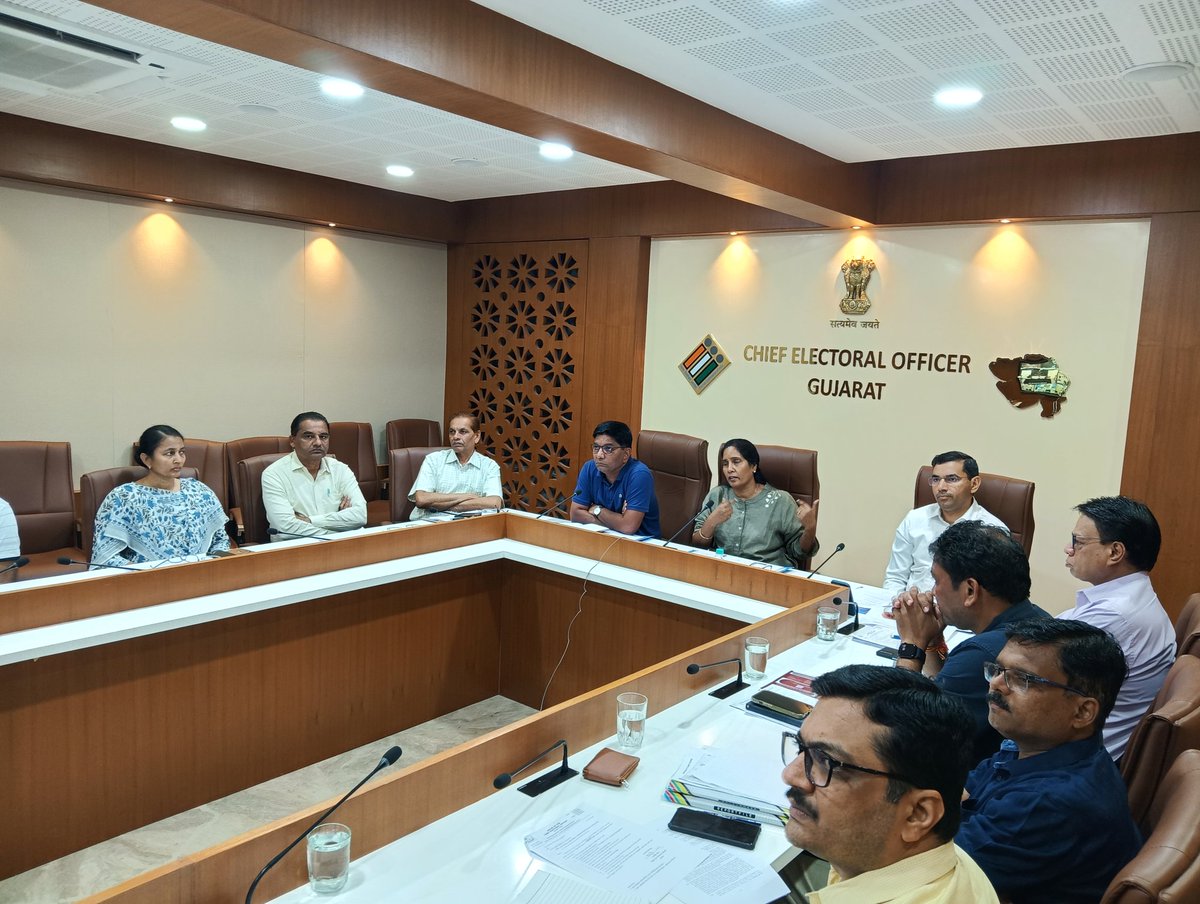 Chief Electoral Officer, Gujarat tweet media