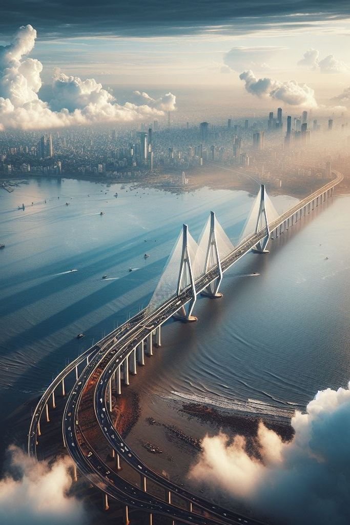 12 Stunning Bridges in India

1. Bandra-Worli Sea Link, Mumbai